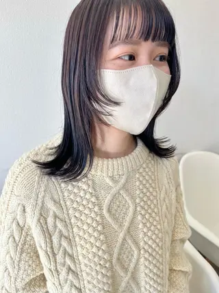 ミディアム カラー 🌼sunc HINAMI🌼のヘアスタイル