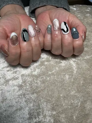 ネイル muua. nailashのネイルデザイン