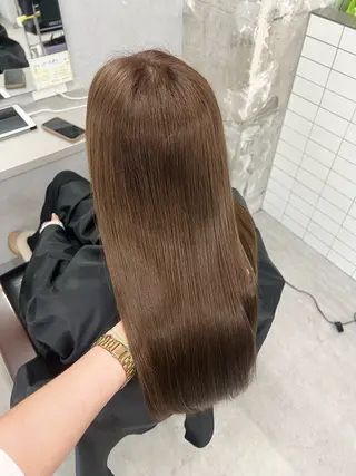 ロング 石津 優菜のヘアスタイル