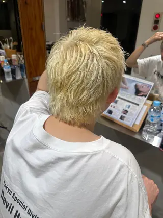 ショート ハイトーン/艶髪 HONOKA🌟のヘアスタイル