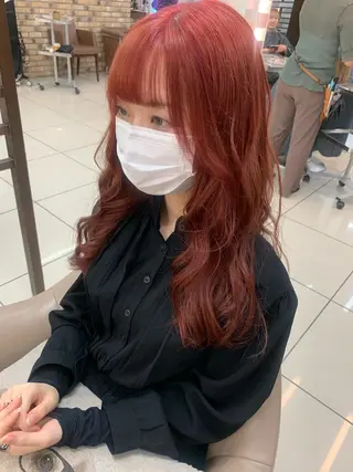 ロング カラー ママ美容師まつげ 🤍まき🤍のマツエク・マツパデザイン