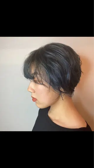 ショート 横浜美容室／暖色系 michika🌹のヘアスタイル