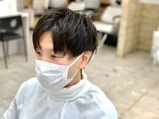 ショート ハイライト&曲がる 縮毛矯正特化 玉置のヘアスタイル