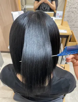 カラー 杉森 蘭琉のヘアスタイル