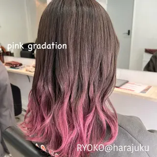 ミディアム カラー パーマ ヘアアレンジ メンズ ワット 原宿のヘアスタイル