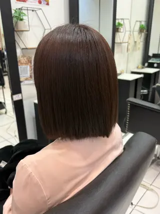 カラー やながわ あつきのヘアスタイル