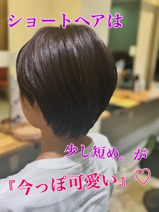 ショート laffin❁ななみ /パーマスタイルのヘアスタイル