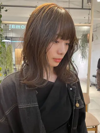 ミディアム カラー ナチュラルなhair / ヨシダトモキのヘアスタイル