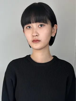 ショート ボブ/似合わせカット /ニュアンスカラーのヘアスタイル