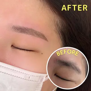 アイブロウ HAIR&MAKE POSH 日暮里のネイルデザイン