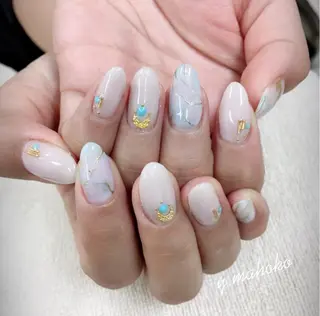 ネイル She nail studio 原宿所属・パラジェル有/ スカルプ/mahoのネイルデザイン