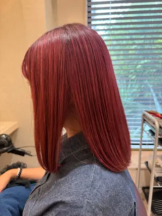 ミディアム 金子 彩心のヘアスタイル