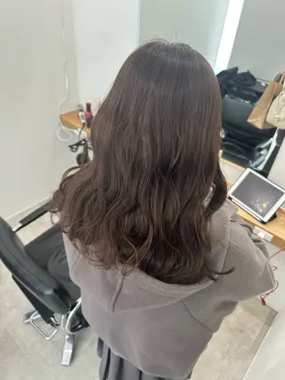 セミロング カラー ヘアセット/艶カラー 💐nao.のヘアスタイル