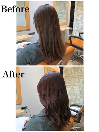 カラー お褒めの口コミ多数✨ 美髪カラー/浦本冴絵のヘアスタイル