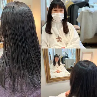 ロング カラー テテアテテ所属・k Toshieのヘアスタイル