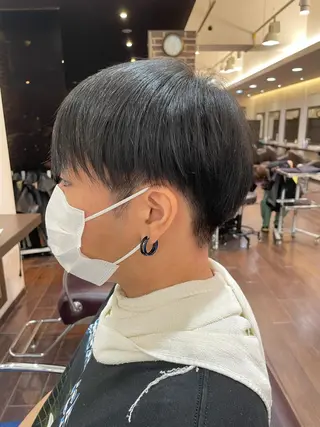 ショート メンズ レディースカット いからしゆうたのヘアスタイル