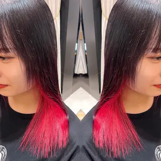 カラー 🥇KEN /レイヤー/艶カラーのヘアスタイル