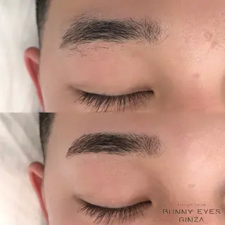 アイブロウ bunny eyes 有本のマツエク・マツパデザイン