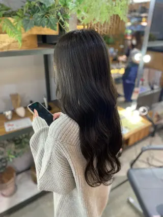 ロング カラー 伊藤 裕也のヘアスタイル