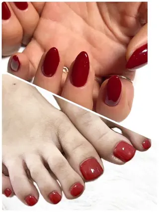 ネイル 栄祝 百花のネイルデザイン