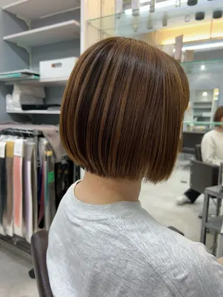 ショート hair atelier OZ桑野店所属・阿佐見 若菜のヘアスタイル