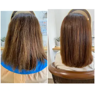 セミロング ノムラ理美容室所属・野村 知美のヘアスタイル