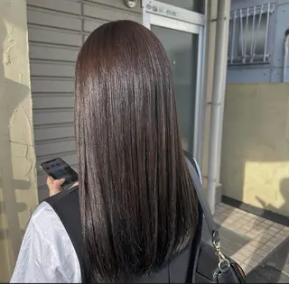 ロング カラー ハッピーベリー所属・島村 優花のヘアスタイル