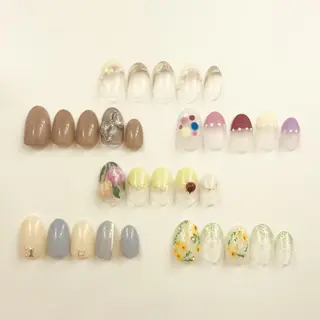 ネイル マナビス& ボワールのネイルデザイン