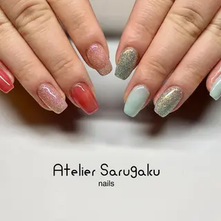 ネイル 駒沢大学sususu Marinaのネイルデザイン