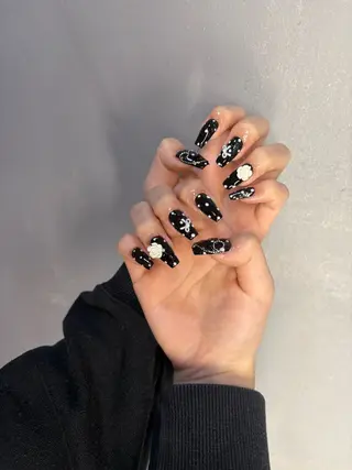 ネイル 【パラジェル・フィルイン】 T&BNAIL STUDIO所属・あまるめ ゆきえのネイルデザイン