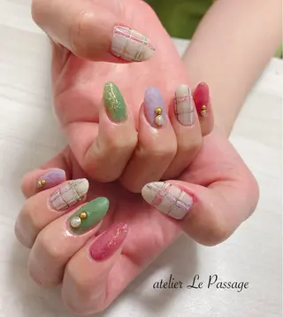 ネイル Atelier Le Passage所属・h nakatsukaのネイルデザイン