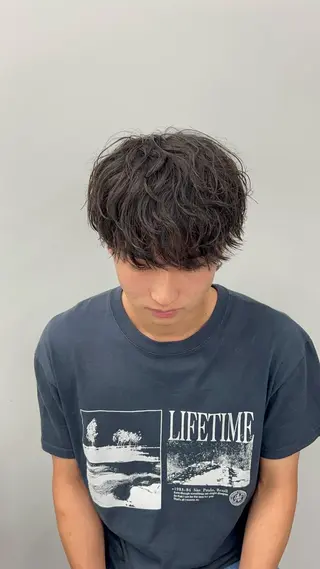 パーマ メンズ BLEACHi江俣店 齋藤仁夢のヘアスタイル