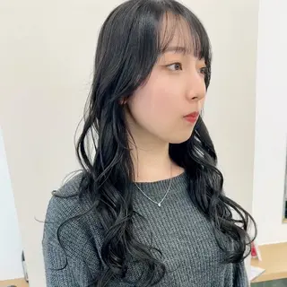 セミロング カラー ブリーチなし/レイヤ ー特化🌈Tommyのヘアスタイル