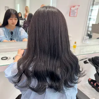 ロング ヘアアレンジ 透け上品ハイトーン 職人ゆうと🤍のヘアスタイル