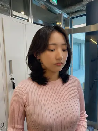 ミディアム MIYUU OTANIのヘアスタイル