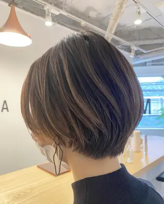 ショート kimito hair design &spa所属・丸みボブ　ショート ｍａｎａｍｉのヘアスタイル