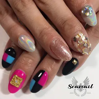 ネイル 小尾 栞のネイルデザイン