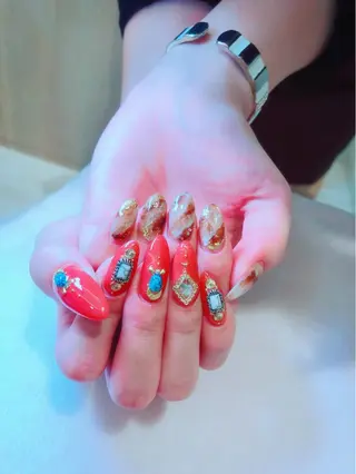 キッズ ネイル マツエク・マツパ a:Qネイル /久米川のネイルデザイン