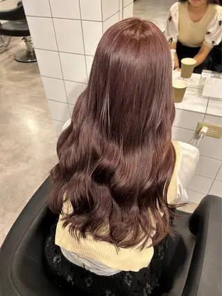 カラー 🎀ガーリー暖色モテ ヘア🎀/MAO🎀のヘアスタイル