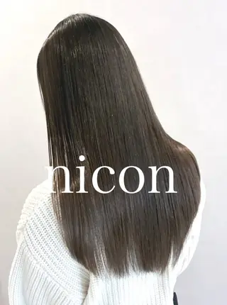 ロング 髪質改善 ヘッドスパのヘアスタイル