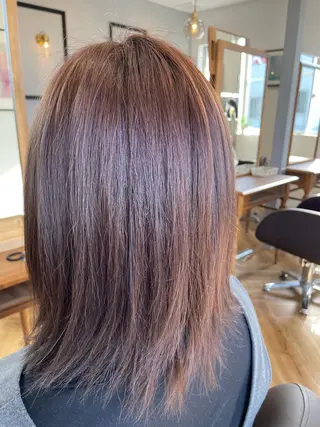 ミディアム カラー オーブヘア宇都宮店所属・大橋 綾子のヘアスタイル