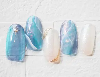 ネイル トップネイリスト Ribbon立川店のネイルデザイン