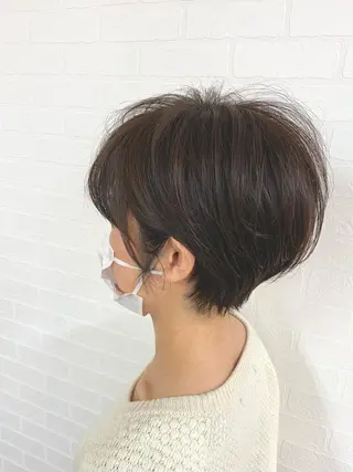 ショート カラー 🎁無料カットカラー 📷撮影モデル募集✨のヘアスタイル