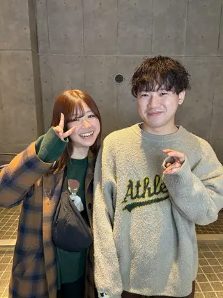 ショート カラー パーマ メンズ しほ/ハイトーン/ メンズパーマ/バンドのヘアスタイル