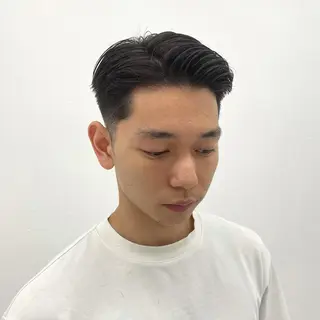 メンズ スパイキーパーマ 柏NO1 藤本葉のヘアスタイル
