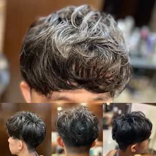パーマ メンズ 💈田上 立輝のヘアスタイル