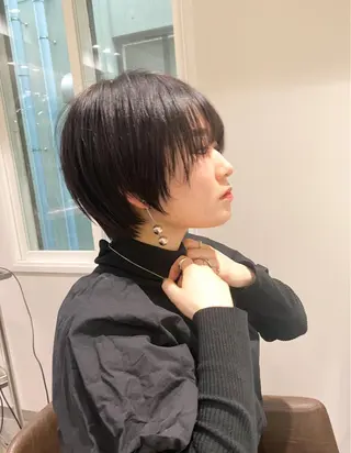 ショート nex the salon coall所属・🫧似合わせショート イシダ🫧のヘアスタイル