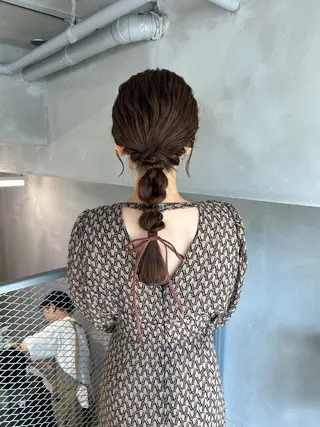 ロング カラー ヘアアレンジ bob/ aoiのヘアスタイル