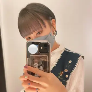 ショート カラー Asti  blanche所属・ショート/ブリーチ mizuki🐋のヘアスタイル