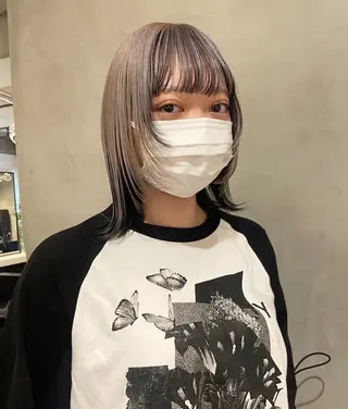 ショート カラー 顔まわり/暖色 可愛い特化🎀ゆうなのヘアスタイル